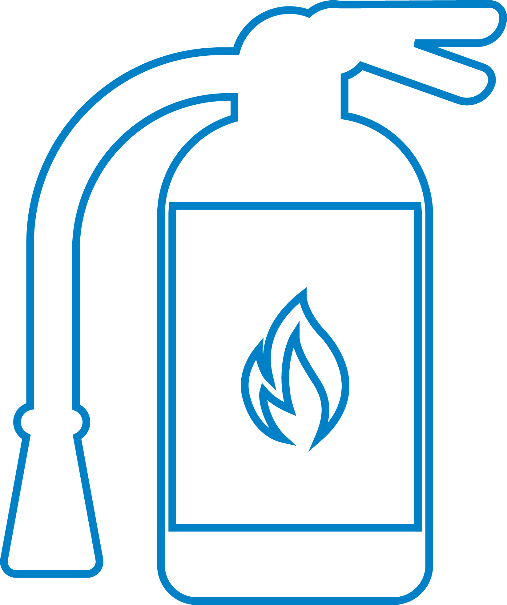 Fire Extinguishers Blue