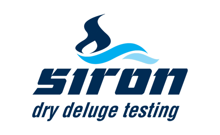 Siron Dry Deluge Testing Logo